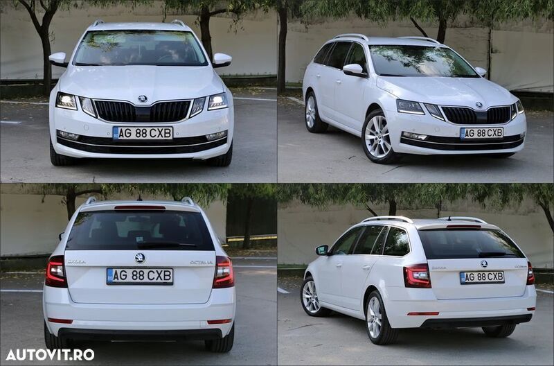 Alb Utilizat 2019 Skoda Octavia Style Break | 11.999 EUR - Imagine 1/4