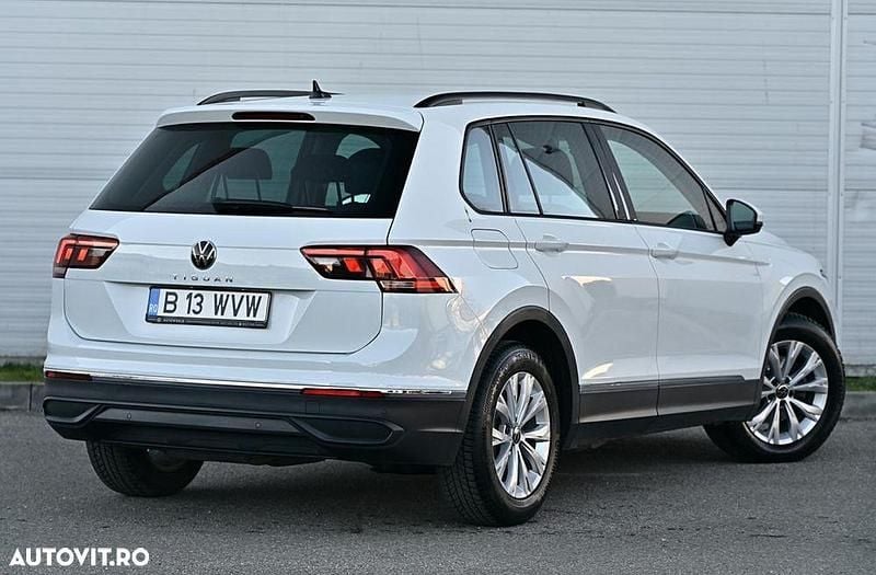 Second-hand VW Tiguan Elegance 150 CP (110 kW) 2022 Culoarealb SUV