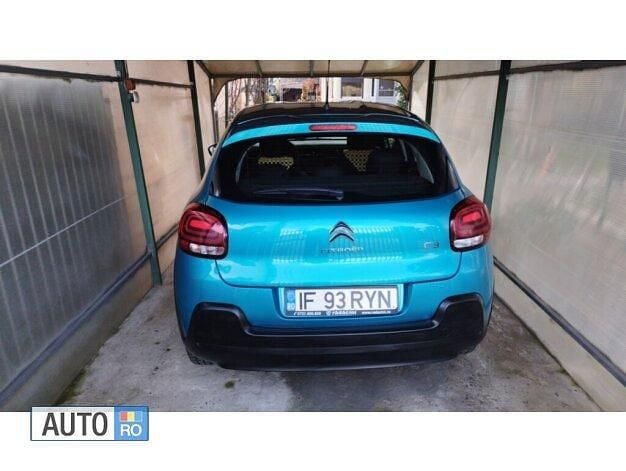 Second-hand Citroën C3 83 CP (61 kW) 2022 Albastru Cabrio