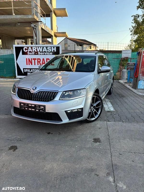Culoaregri Utilizat 2015 Skoda Octavia RS Break | 10.199 EUR (Preț OK) - Imagine 1/4