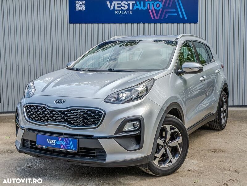 Gri Utilizat 2021 Kia Sportage 4 SUV | 17.700 EUR (Super Preț) - Imagine 1/4