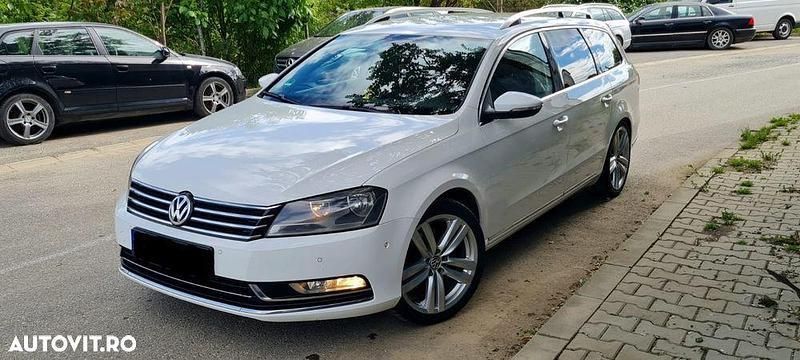 Alb Utilizat 2013 VW Passat Highline Hatchback | 6.950 EUR (Preț bun) - Imagine 1/4