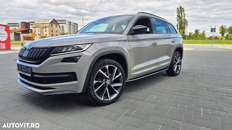 Culoaregri Utilizat 2021 Skoda Kodiaq SportLine SUV | 23.999 EUR (Preț bun) - Imagine 1/4
