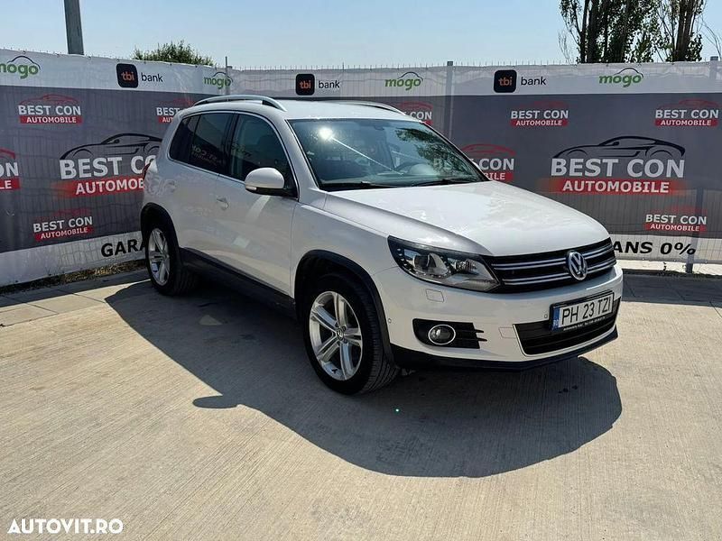 Culoarealb Utilizat 2013 VW Tiguan Sportline SUV | 10.990 EUR (Preț bun) - Imagine 1/4