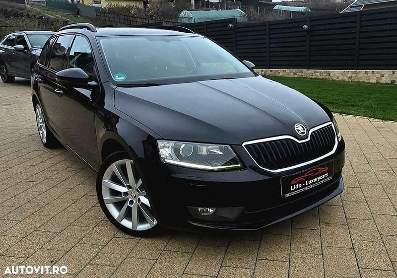 Culoarenegru Utilizat 2017 Skoda Octavia Style Break | 9.499 EUR (Super Preț) - Imagine 1/4
