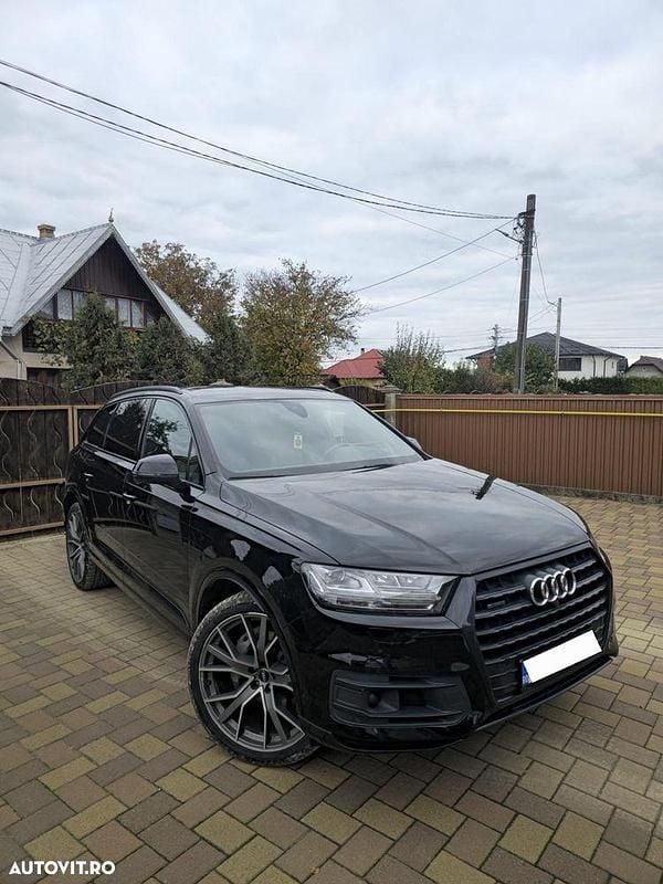 Culoarenegru Utilizat 2019 Audi Q7 Prestige SUV | 32.500 EUR (Super Preț) - Imagine 1/4