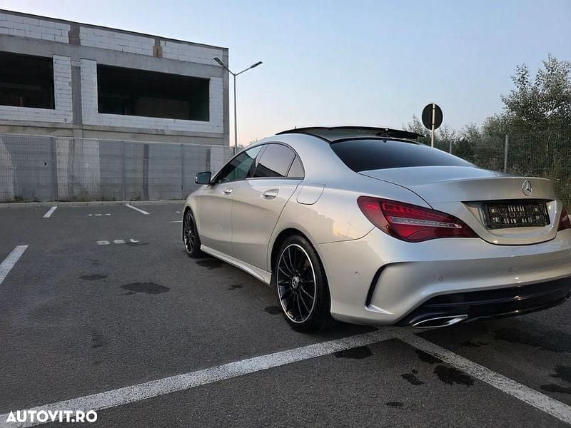 Second-hand Mercedes CLA200 136 CP (100 kW) 2017 Culoareargint Coupe