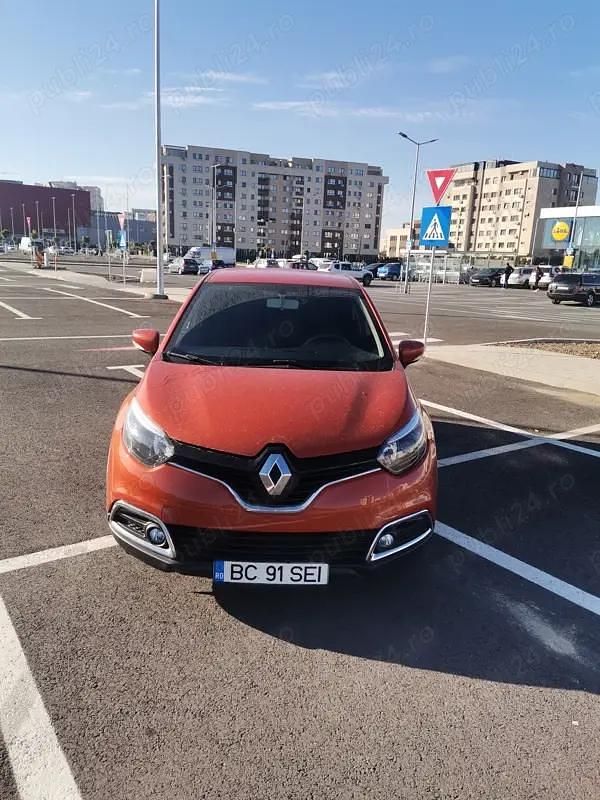 Second-hand Renault Captur 90 CP (66 kW) 2014 Portocaliu SUV