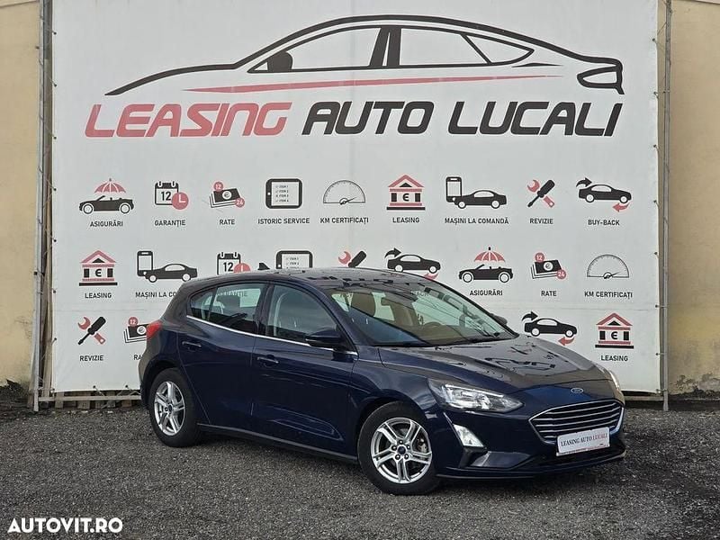 Second-hand Ford Focus 120 CP (88 kW) 2020 Culoarealbastru Hatchback