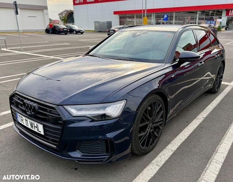 Culoarealbastru Utilizat 2020 Audi A6 S-Line Break | 32.500 EUR (Preț OK) - Imagine 1/4