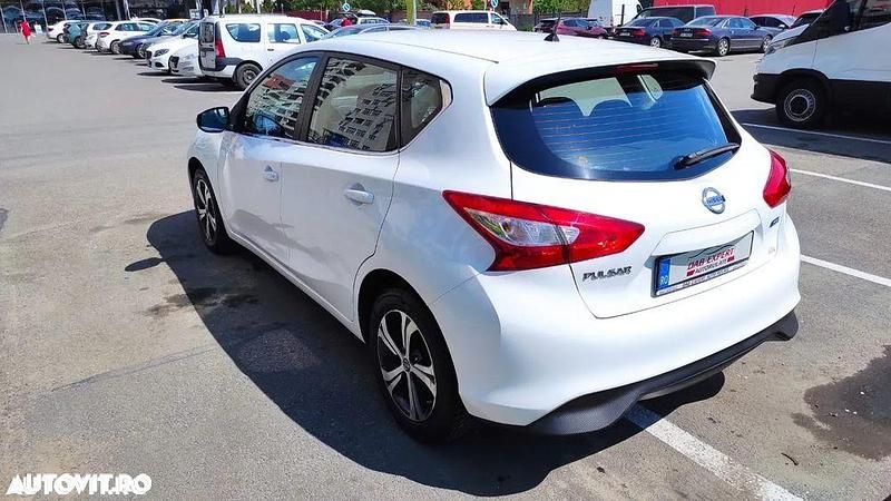 Second-hand Nissan Pulsar Tekna 110 CP (80 kW) 2015 Alb Hatchback