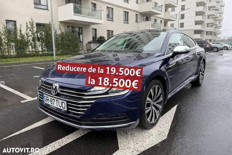 Second-hand VW Arteon Elegance 190 CP (139 kW) 2017 Culoarealbastru Berlinǎ