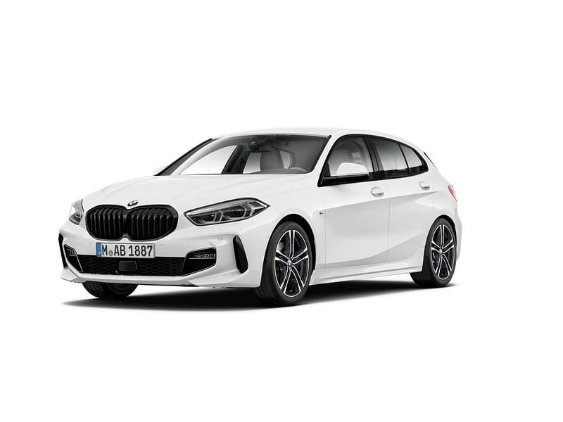 Alpine white iii nonmetallic paint Utilizat 2022 BMW 118 Shadowline Hatchback | 18.480 EUR (Preț bun) - Imagine 1/4