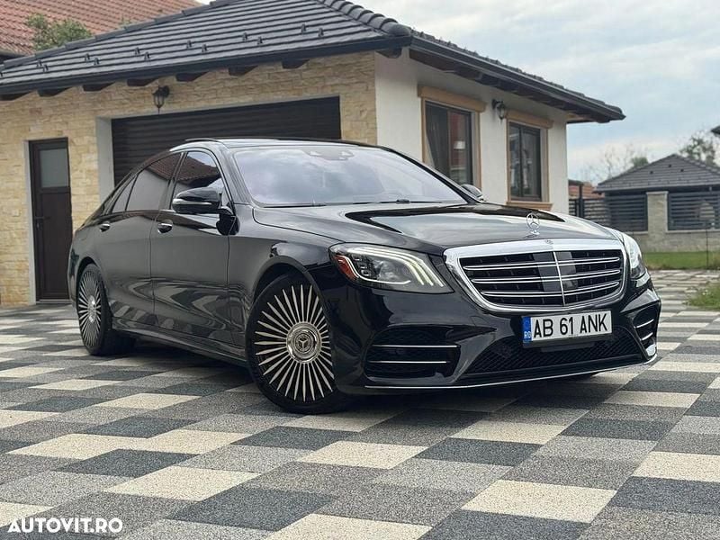 Culoarenegru Utilizat 2019 Mercedes S560 Berlinǎ | 43.000 EUR - Imagine 1/4