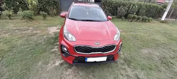 Rosu Utilizat 2021 Kia Sportage SUV | 16.300 EUR (Super Preț) - Imagine 1/4