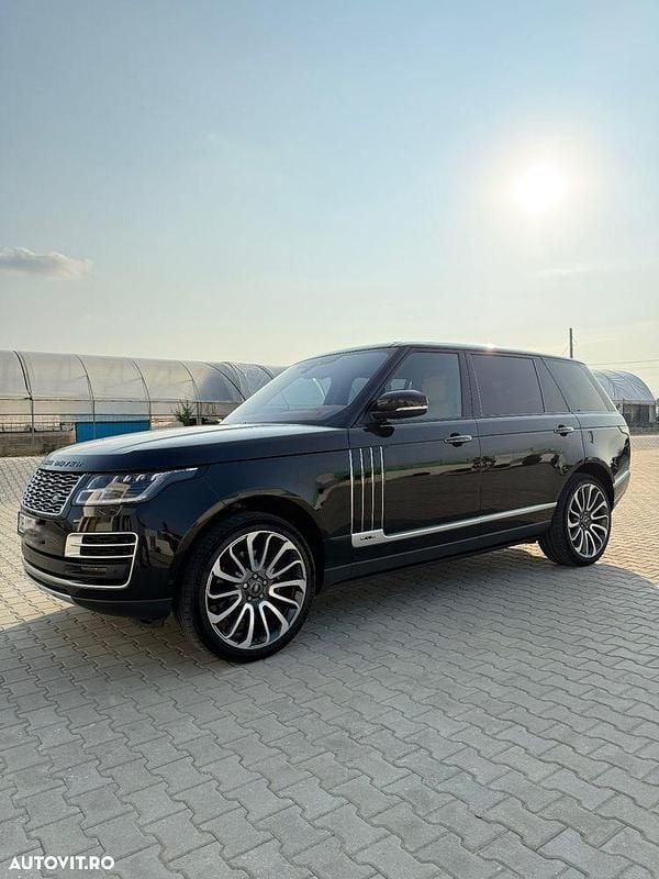 Negru Utilizat 2020 Land Rover Range Rover Vogue SUV | 82.000 EUR - Imagine 1/4