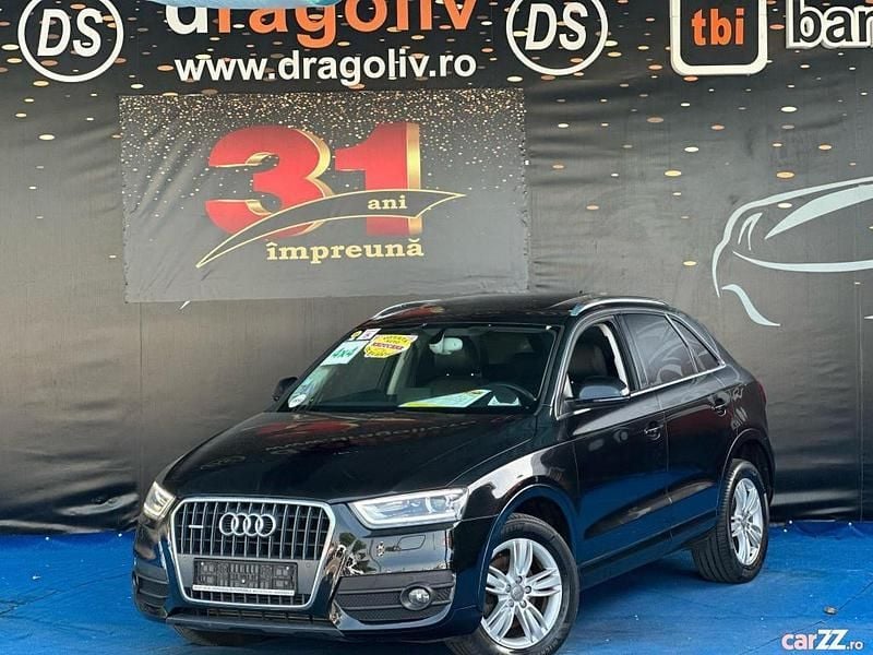 Negru Utilizat 2012 Audi Q3 SUV | 10.999 EUR (Super Preț) - Imagine 1/4