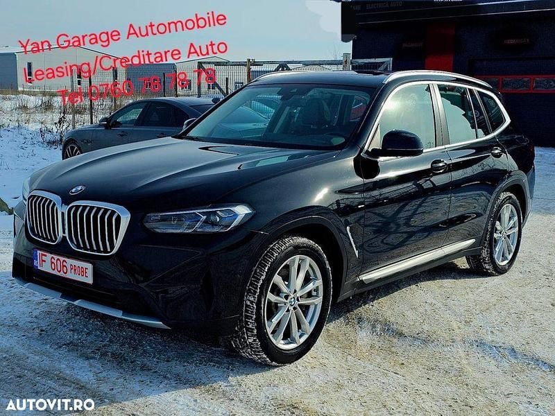 Culoarenegru Utilizat 2022 BMW X3 Luxury Line SUV | 33.900 EUR (Preț bun) - Imagine 1/4