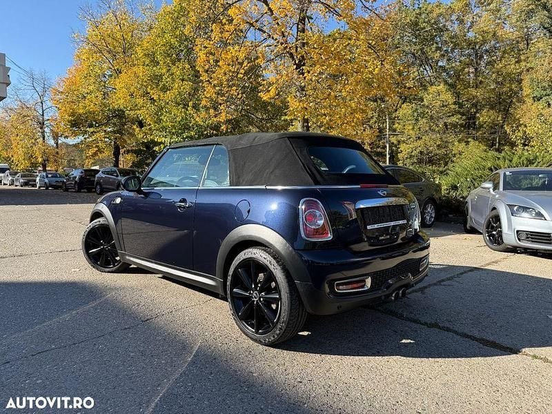 Second-hand Mini Cooper S Cabriolet 184 CP (135 kW) 2012 Culoarealbastru Cabrio
