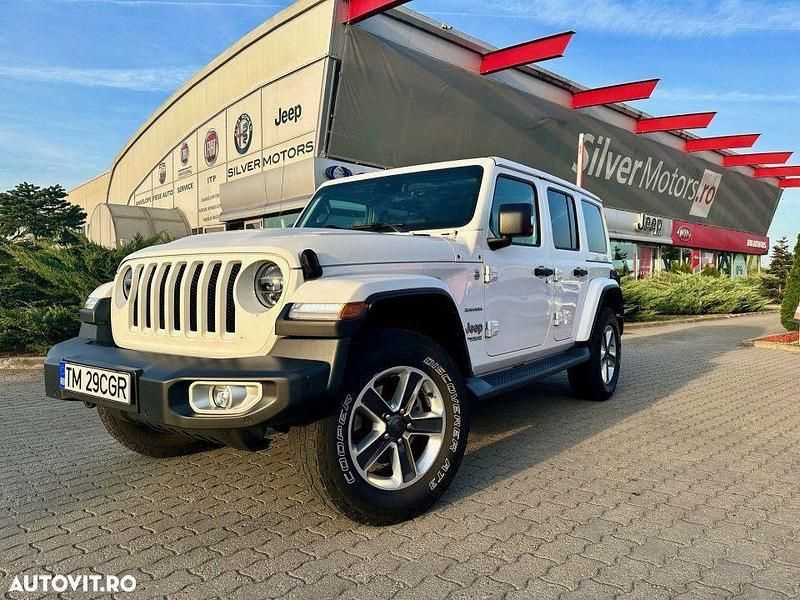 Alb Utilizat 2019 Jeep Wrangler SUV | 43.621 EUR (Super Preț) - Imagine 1/4