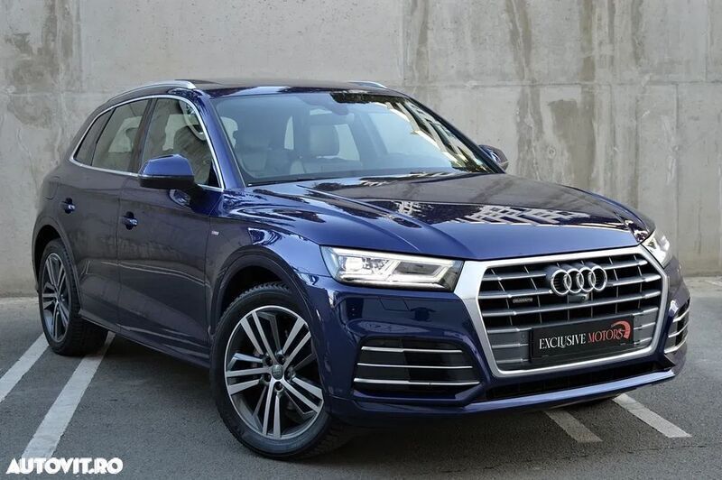 Albastru Utilizat 2018 Audi Q5 Sport SUV | 26.342 EUR (Preț OK) - Imagine 1/4