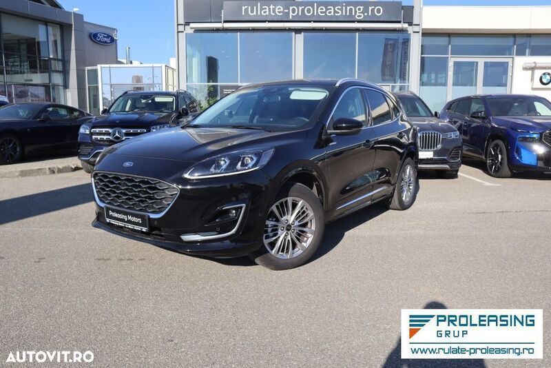 Negru Utilizat 2023 Ford Kuga Vignale SUV | 32.670 EUR - Imagine 1/4