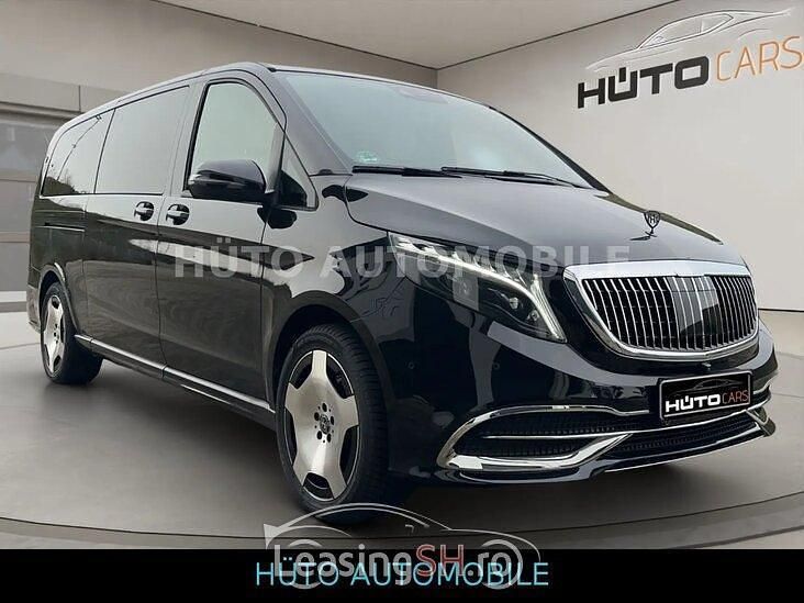 Negru Utilizat 2024 Mercedes V300 Luxury Monovolum | 164.983 EUR - Imagine 1/4