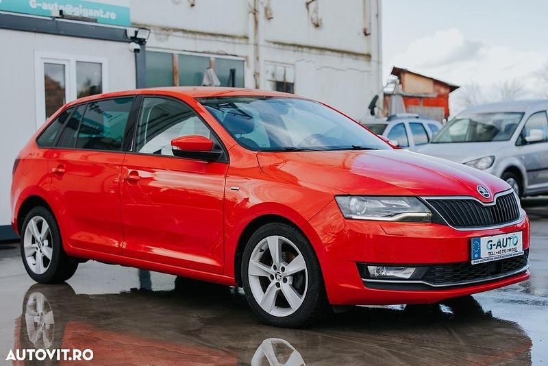 Culoarerosu Utilizat 2018 Skoda Rapid Drive Hatchback | 8.000 EUR (Preț OK) - Imagine 1/4
