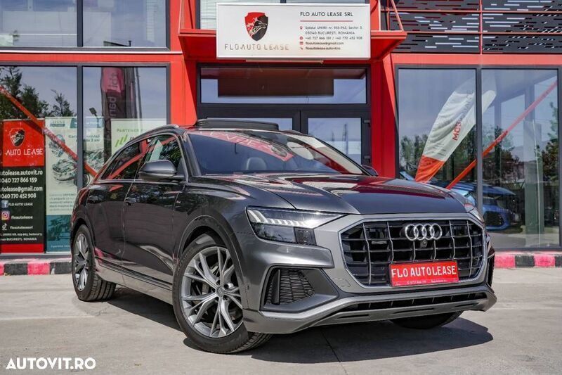 Gri Utilizat 2019 Audi Q8 SUV | 54.990 EUR (Scump) - Imagine 1/4