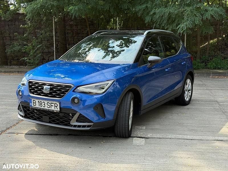 Culoarealbastru Utilizat 2024 Seat Arona FR SUV | 19.490 EUR - Imagine 1/4