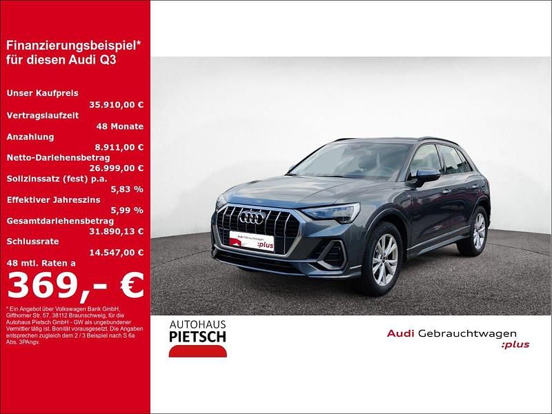 Utilizat 2022 Audi Q3 S-Line SUV | 38.777 EUR - Imagine 1/1