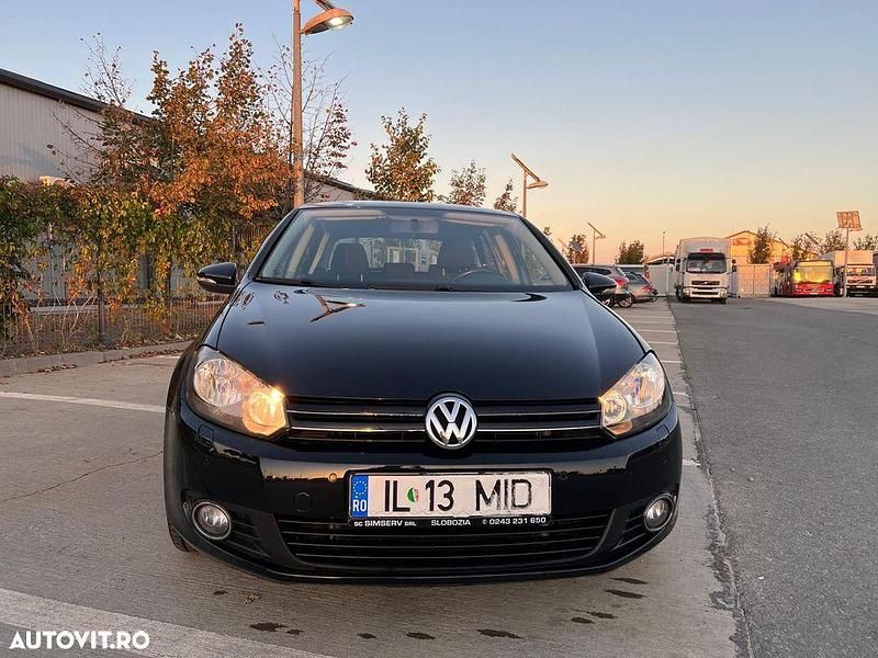 Culoarenegru Utilizat 2009 VW Golf VI Comfortline Hatchback | 4.850 EUR (Preț OK) - Imagine 1/4