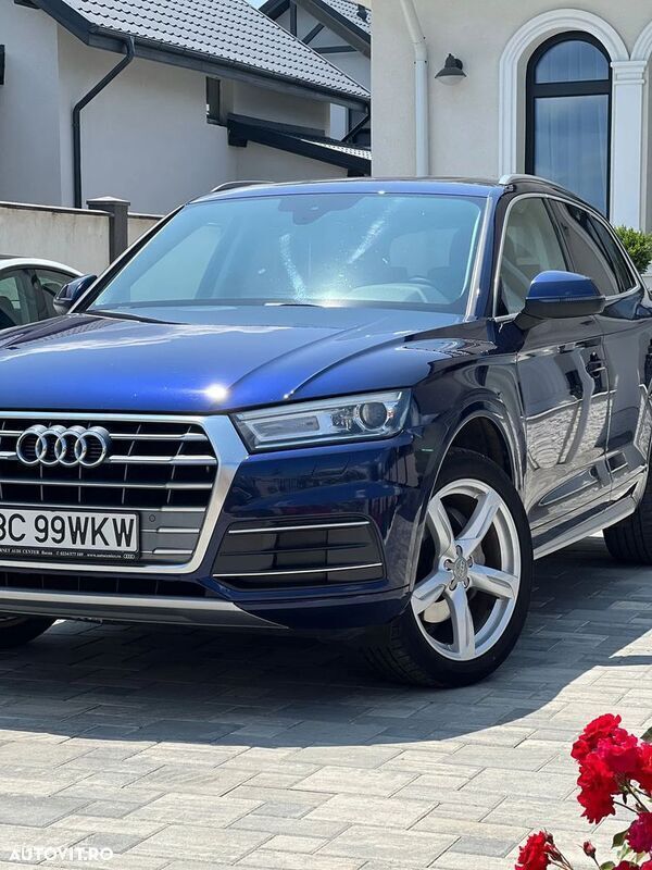 Albastru Utilizat 2019 Audi Q5 Sport SUV | 25.900 EUR (Preț bun) - Imagine 1/4