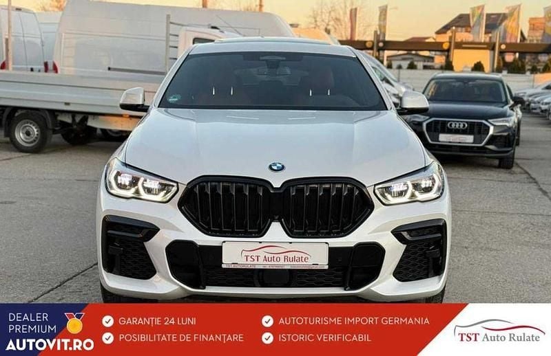 Culoarealb Utilizat 2022 BMW X6 Comfort Edition SUV | 64.699 EUR (Preț bun) - Imagine 1/4