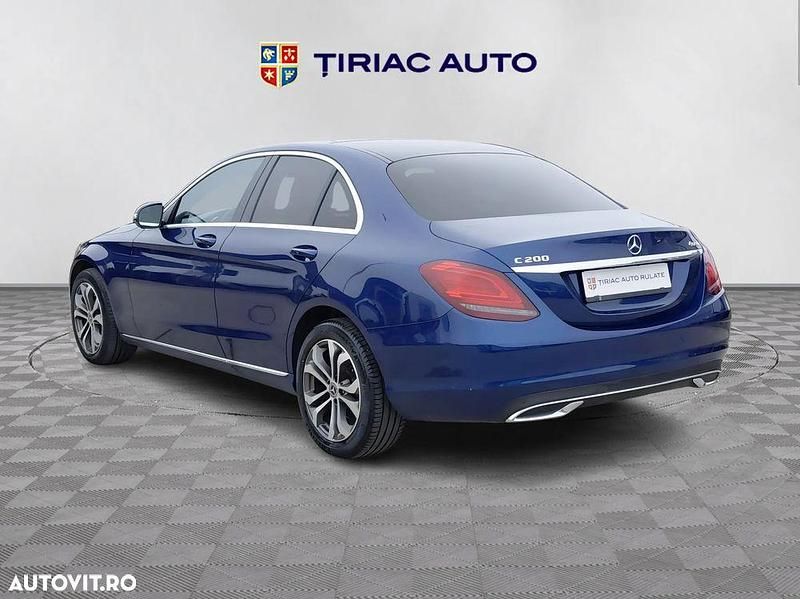 Second-hand Mercedes C200 183 CP (134 kW) 2018 Culoarealbastru Berlinǎ