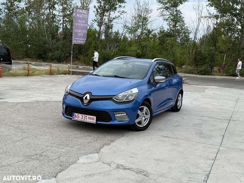 Culoarealbastru Utilizat 2014 Renault Clio GrandTour GT Break | 7.950 EUR - Imagine 1/4