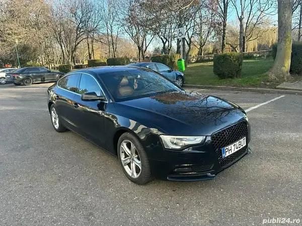 Second-hand Audi A5 Sportback 170 CP (125 kW) 2012 Negru Hatchback