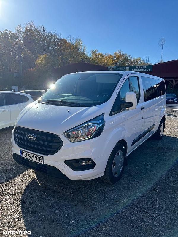 Culoarealb Utilizat 2021 Ford Transit Custom Limited Monovolum | 20.500 EUR (Preț OK) - Imagine 1/4