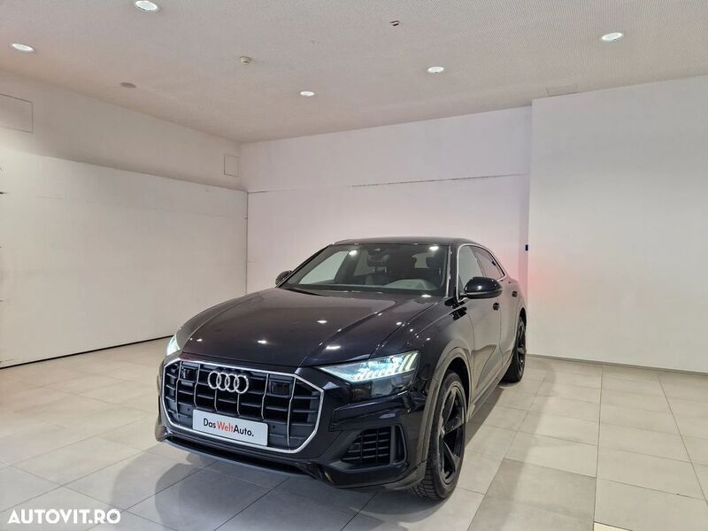 Negru normal Utilizat 2019 Audi Q8 SUV | 44.850 EUR - Imagine 1/4