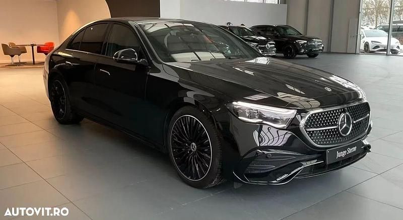 Second-hand Mercedes E200 204 CP (150 kW) 2025 Culoarenegru Berlinǎ