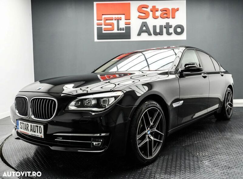 Negru Utilizat 2014 BMW 730 Berlinǎ | 16.990 EUR (Preț OK) - Imagine 1/4