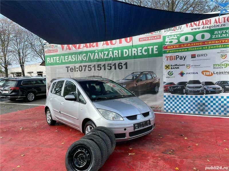 Argintiu Utilizat 2005 Mitsubishi Colt Hatchback | 2.199 EUR - Imagine 1/4