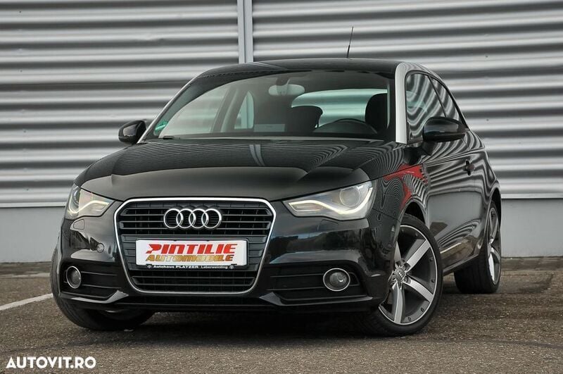 Negru Utilizat 2011 Audi A1 S-Line Hatchback | 7.650 EUR (Preț OK) - Imagine 1/4