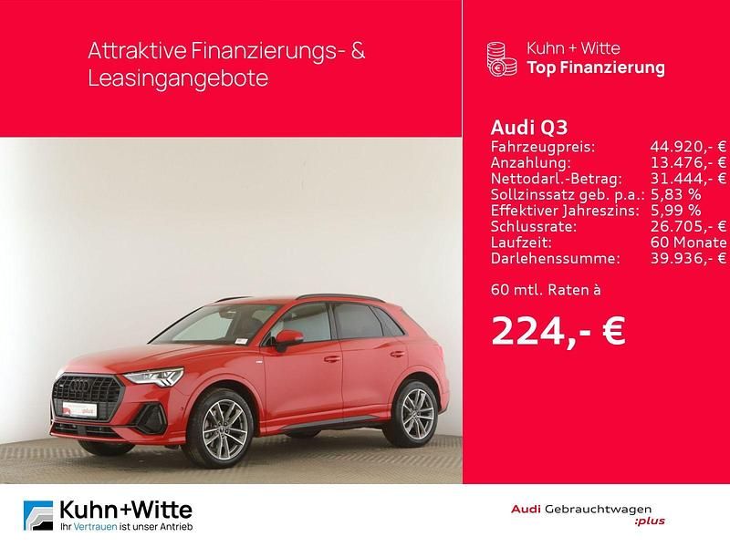 Utilizat 2024 Audi Q3 S-Line SUV | 48.506 EUR (Scump) - Imagine 1/1