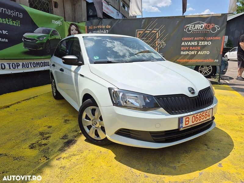 Culoarealb Utilizat 2017 Skoda Fabia Ambition Break | 6.490 EUR (Preț OK) - Imagine 1/4