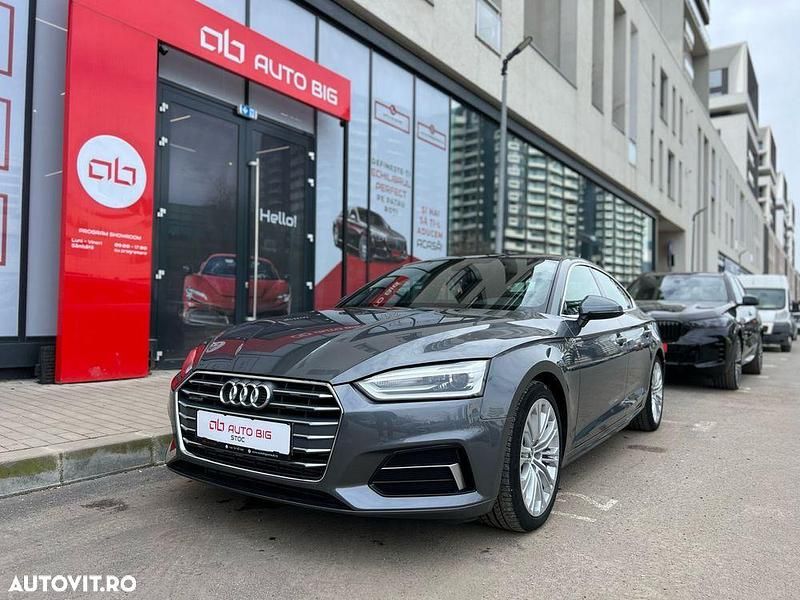 Gri Utilizat 2019 Audi A5 Sport Coupe | 26.844 EUR - Imagine 1/4