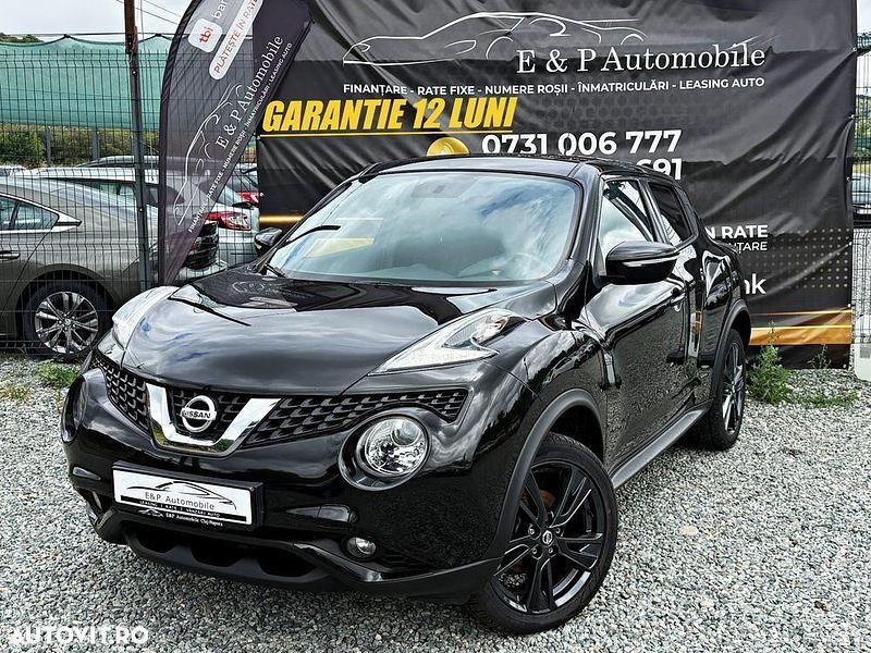 Culoarenegru Utilizat 2017 Nissan Juke Tekna SUV | 8.500 EUR (Preț bun) - Imagine 1/4