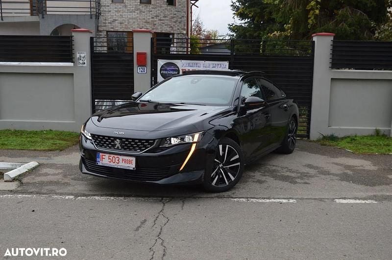Culoarenegru Utilizat 2020 Peugeot 508 GT Berlinǎ | 20.450 EUR (Puțin scump) - Imagine 1/4
