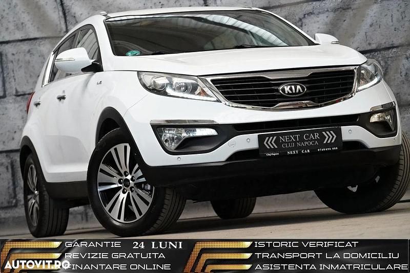 Culoarealb Utilizat 2014 Kia Sportage Spirit SUV | 11.350 EUR (Preț bun) - Imagine 1/4