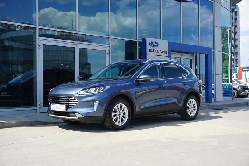 Albastru Utilizat 2020 Ford Kuga SUV | 17.890 EUR (Preț OK) - Imagine 1/4